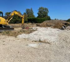 Les fouilles...enfin !