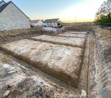 Les fouilles...enfin !