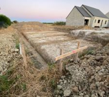 Les fouilles...enfin !