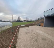 Et voilà. NOUS Y SOMMES ! Fin des travaux.
On bétonnera au printemps.