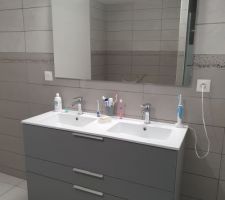Meuble 120cm double vasque Aubade