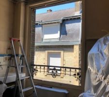 Changement de la vieille fenêtre d'origine.