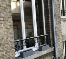 Changement de la vieille fenêtre d'origine.