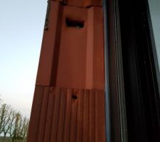 Jambage ouverture fenetres/portes non rebouch&eacute;s