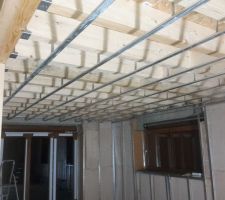 D&eacute;but ferraillage plafond
