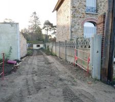 Ouverture de l'allée