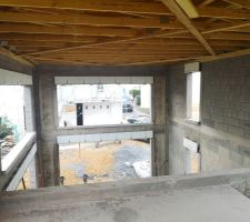 Bande de redressement vue de la mezzanine