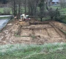 Terrassement en cours