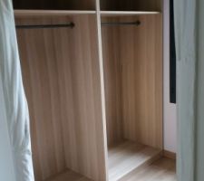 Installation du dressing de madame
