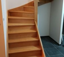 Vitrification de l'escalier