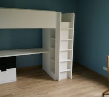 Montage du lit mezzanine ds la chambre de notre fils