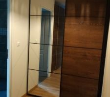 Mon dressing avec ses portes