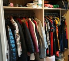 Madame a bien remplis son dressing