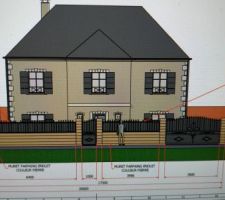 Projet pour la cloture de la maison