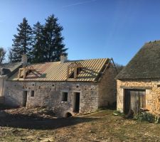 Mise en place lucarnes