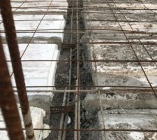 Réparation du plancher ...