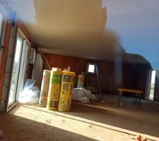 Plafond placo terminé