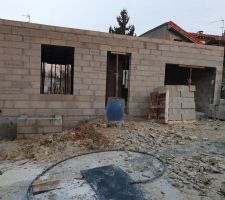 Fin de construction du RDC