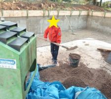 Mur blocs à bancher