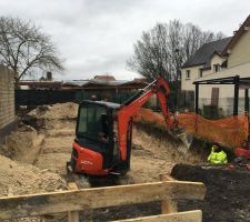 Terrassement :les tranchées!