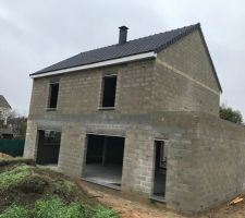 Toiture en tuiles réalisée