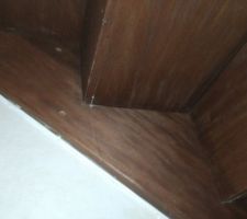 Démolition mur escalier