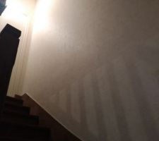 Démolition mur escalier