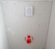 Chassis wc suspendu coffré.