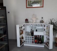 Bar a alcool et cave a vins