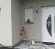 Entrée décorer pour No¨el
