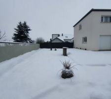Nous avons un minimum de 15 cm cool