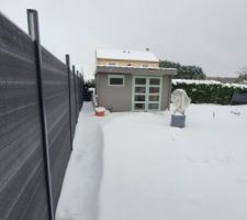 Nous avons un minimum de 15 cm cool