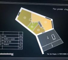 Grenier qui sera aménagé en 2 chambres