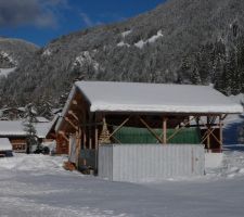 Neige en janvier 2021 à la Bistorte : c'est bien aussi avec le soleil !