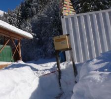 Neige en janvier 2021 à la Bistorte : c'est bien aussi avec le soleil !