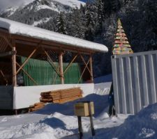 Neige en janvier 2021 à la Bistorte : c'est bien aussi avec le soleil !
