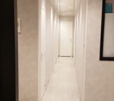 Le couloir apres avoir tout ouvert