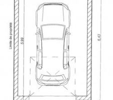 Plan du garage