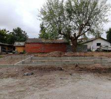Réalisation des rangs du sous-bassement