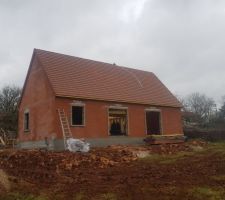 Tuiles poser pour la partie maison
