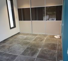 Chambre de la suite parentale avec placards