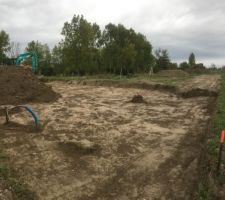 D&eacute;capage de la terre v&eacute;g&eacute;tale.