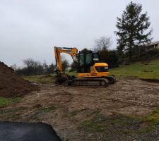 Terrassement : Le commencement
