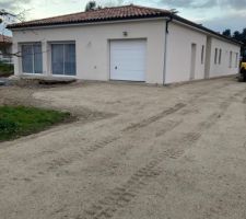 Chemin d'accès en cours