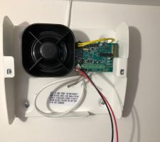 Mise en place de l'alarme filaire en cours...