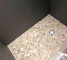 Carrelage douche italienne en cours...