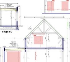 Plan de coupe maison