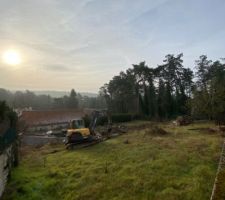 Achat du terrain 870m2