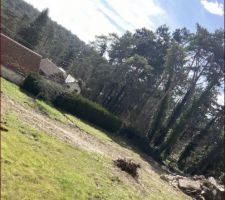 Achat du terrain 870m2