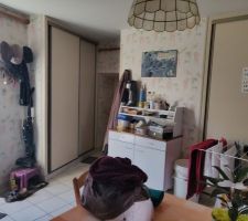 Toujours l'arrière cuisine avec accès au garage...